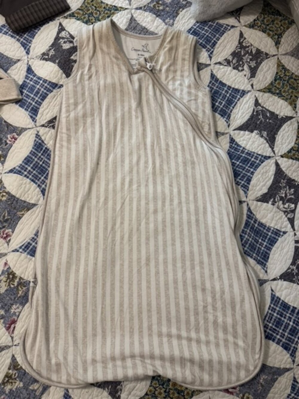 Copper Pearl Baby Sleep Sack 6-12 Months Wearable Blanket 1.7 TOG Coastal